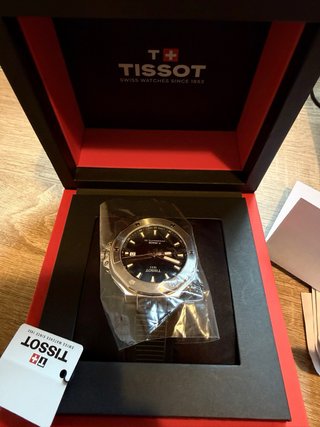 Tissot T-Race Reloj Negro y Plateado