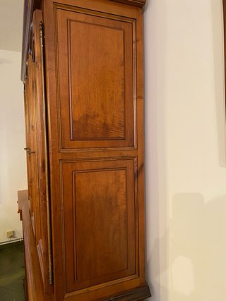 Vitrina madera maciza clásica 212 cm