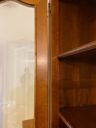 Vitrina madera maciza clásica 212 cm