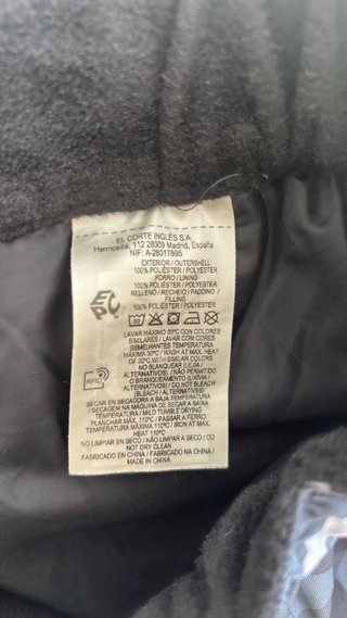 Pantalón da sci/snowboard tecnico XL