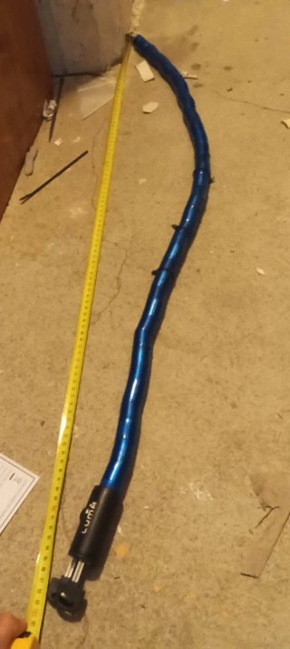 Candado Pitón Luma Acero Nuevo 2 llaves