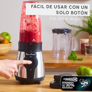 Moulinex Blend & Go, Batidora de vaso de 300 W
