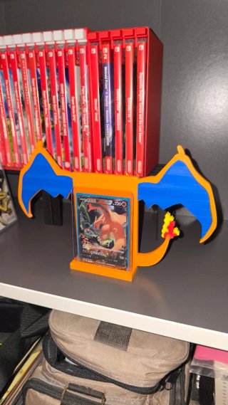 Soporte Tarjetas Pokémon Charizard