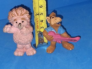 Lote 2 figuras PVC Espinete y ALF años 70-80