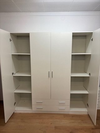 ARMARIO 4 PUERTAS BLANCO