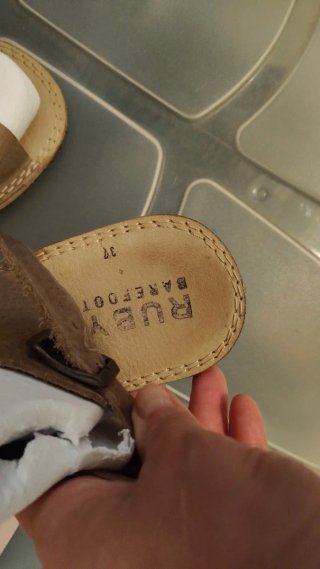 Sandalias Ruby BAREFOOT Talla 37/38