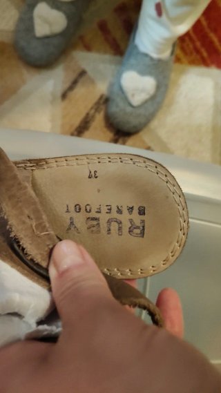 Sandalias Ruby BAREFOOT Talla 37/38