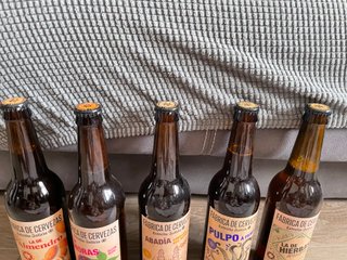 Lote colección Estrella Galicia la fabrica