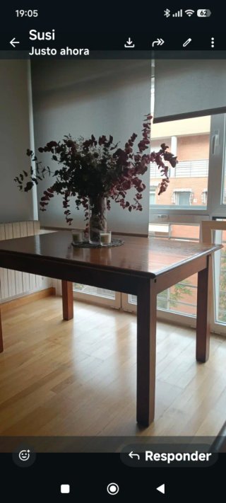 Mesa de comedor madera