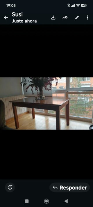 Mesa de comedor madera