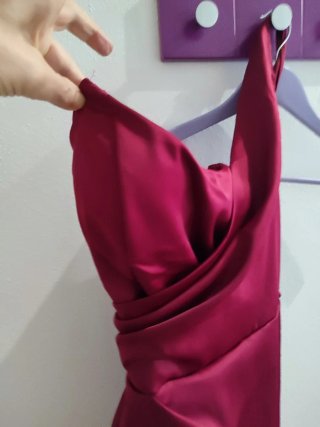 Vestido granate de fiesta