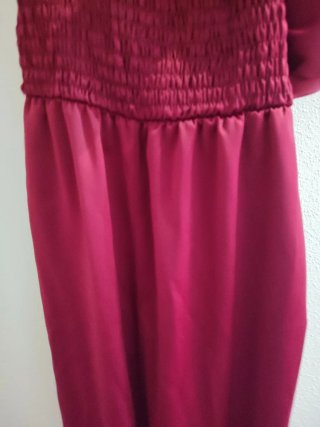 Vestido granate de fiesta