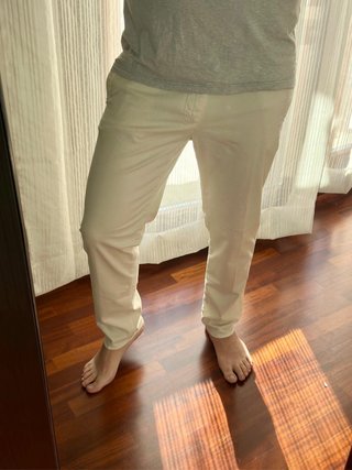 Pantaloni CRUNA uomo beige panna - Taglia 48