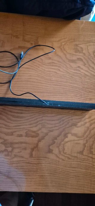Teclado HP Negro Cableado USB Full Size sin usar.