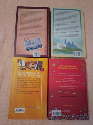 LOTE DE 4 NOVELAS JUVENILES