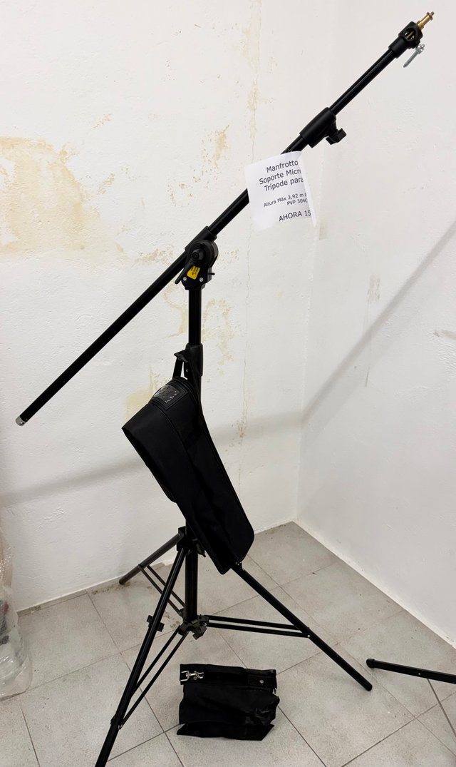 Manfrotto 420B Soporte micrófono de trípode