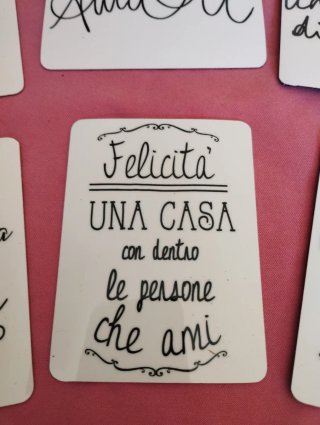 6 Magneti Motivazionali Frasi Ispiratrici