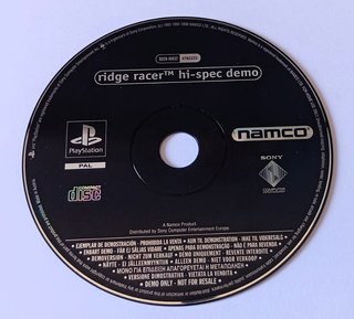 PS1 Ridge Racer Hi-Spec Demo - Solo Disco