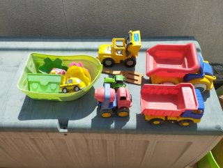 Lote Juguetes Construcción y Parque