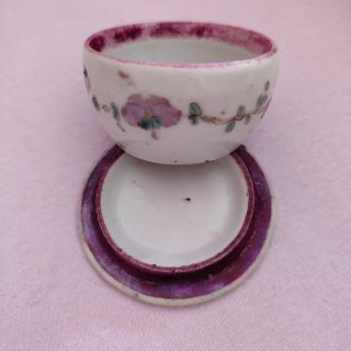 Cajita china antigua porcelana