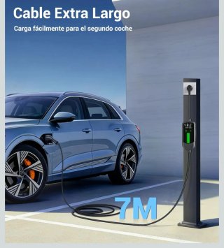 Cargador Coche Electrico Wallbox 3,7kW - 7M/6-16A