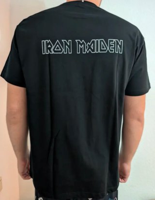 CAMISETA NEGRA - IRON MAIDEN - TALLA XL y más