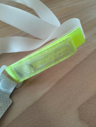 Swatch GK340 2001 Neon Yellow