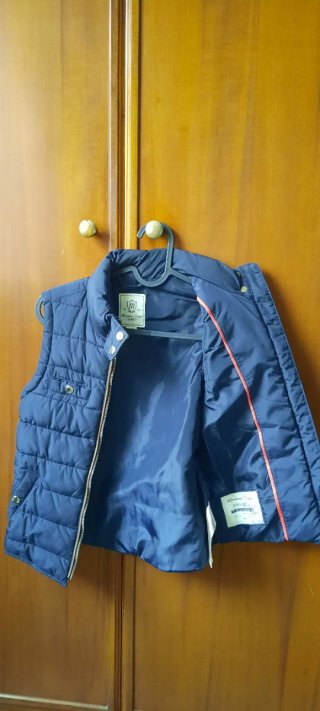 Chaleco chica Massimo Dutti Azul Marino T. 9-10