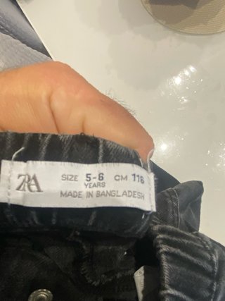 Jeans Zara Bambino Neri