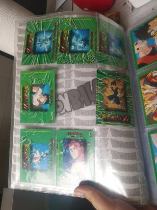 Álbum y Cromos Dragon Ball Z años 90