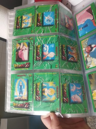 Álbum y Cromos Dragon Ball Z años 90