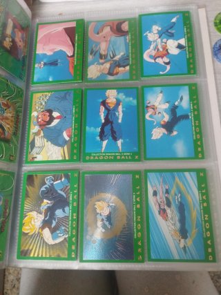 Álbum y Cromos Dragon Ball Z años 90