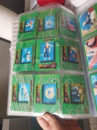 Álbum y Cromos Dragon Ball Z años 90