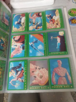 Álbum y Cromos Dragon Ball Z años 90