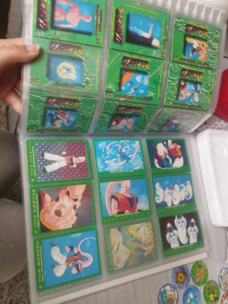 Álbum y Cromos Dragon Ball Z años 90