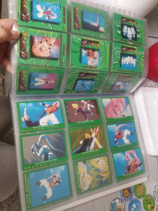 Álbum y Cromos Dragon Ball Z años 90