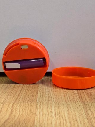 Lámpara de emergencia naranja