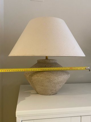 Lámpara de mesa Zara Home tamaño grande