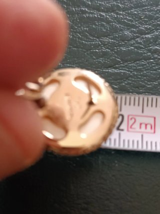 Pendientes Majorica Plata Ley Baño Oro