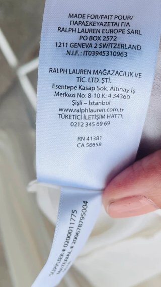 Blusa Ralph Lauren Talla M