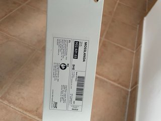 Estantería de pared IKEA blanca