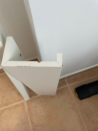 Estantería de pared IKEA blanca