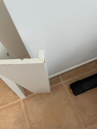 Estantería de pared IKEA blanca