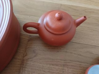 Juego de té chino de terracota
