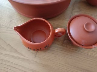 Juego de té chino de terracota