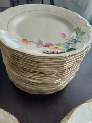 Vajilla floral La Opaca Sevilla