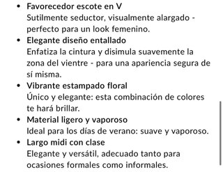 Vestido estampado Nuevo