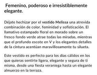 Vestido estampado Nuevo