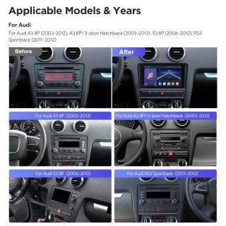 Autoradio Xtrons Carplay/GPS Audi A3/S3/RS3