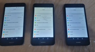 Lote moviles huawei y tablet samsung